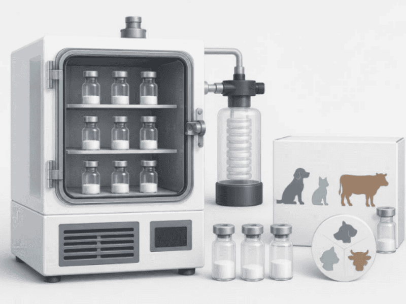 Lyophilization of Veterinary Products